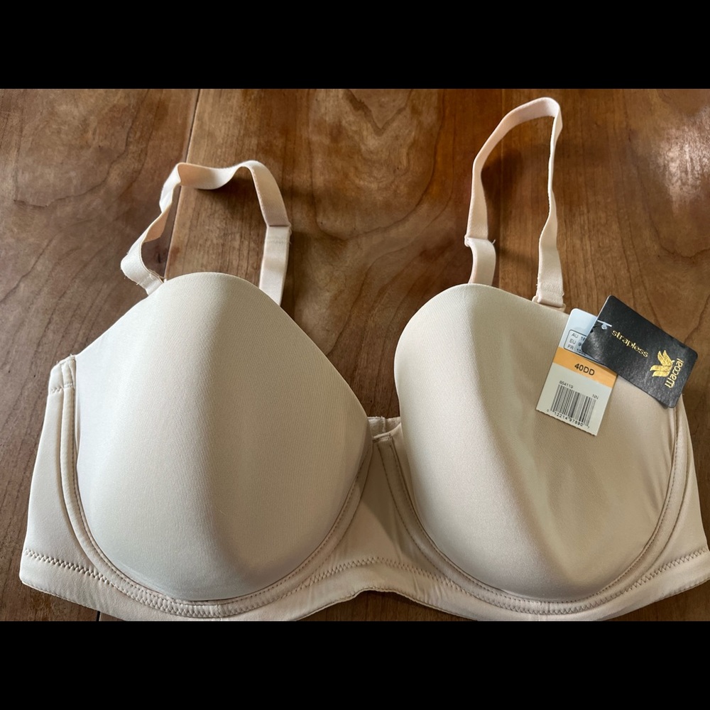 NWT Wacoal Red Carpet Bra, Sand 40DD (40E)